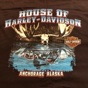 Men’s XL Harley Davidson Alaska T-Shirt